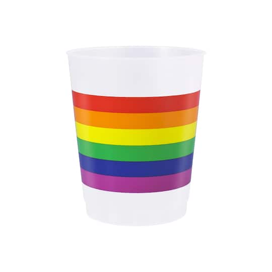 16oz. Pride Reusable Cups, 8ct. by Celebrate It™